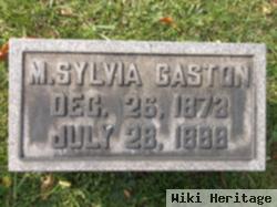 M. Sylvia Gaston