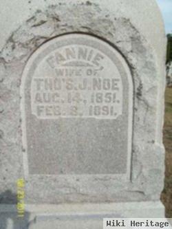 Francis "fannie" Stover Noe