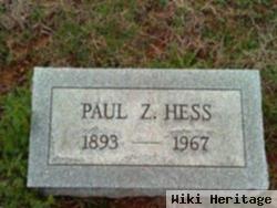 Paul Zaner Hess