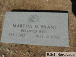 Martha "marty" Mcatamney Brant