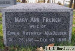 Mary Ann French Van Deusen