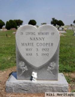 Nanny Marie Cooper