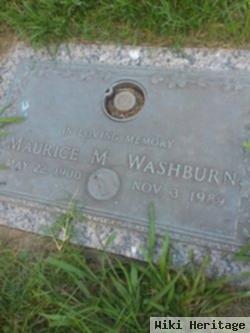 Maurice Melvin Washburn