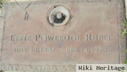 Effie Powledge Ruple