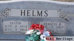 Francis B Helms