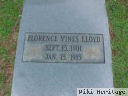 Florence Irene Vines Lloyd