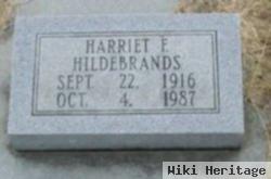 Harriet F Hildebrands