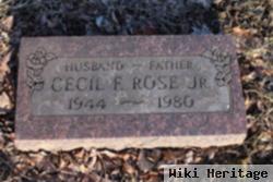 Cecil F. Rose, Jr