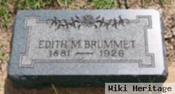 Edith M Brummet