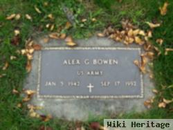 Alex G Bowen