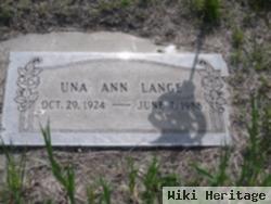 Una Ann Lange