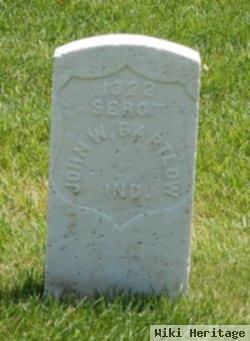 Sgt John W Bartlow