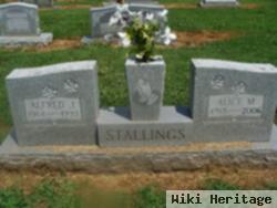 Alfred J "jack" Stallings