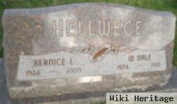 Bernice L Helzer Hellwege