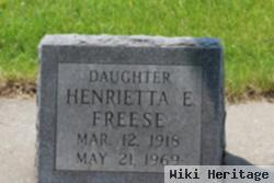 Henrietta E. Freese