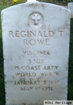 Reginald T. Rowe