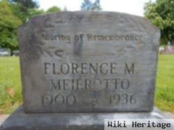 Florence M Meierotto