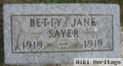 Betty Jane Sayre