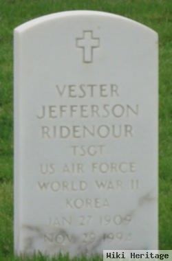 Vester Jefferson Ridenour