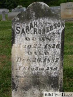 Sarah Roberson