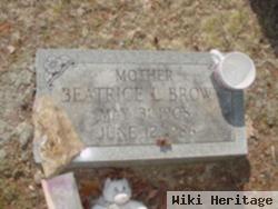 Beatrice Mary Loyd Gallahan, Brown
