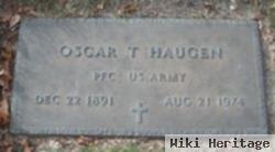 Oscar T Haugen