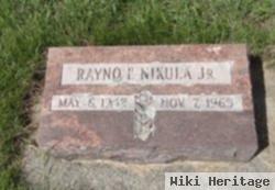 Rayno F Nikula, Jr