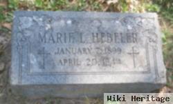 Marie L Hebeler