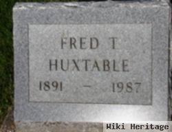 Frederick T "fred" Huxtable