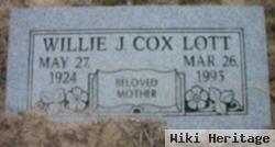 Willie J Cox Lott