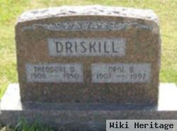 Theodore O. Driskill