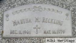 Martha Magdalena Moser Reckling