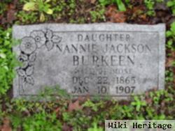 Nancy Hannah Emily "nannie" Jackson Burkeen