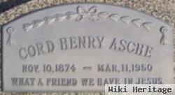 Kurt Heinrich "cord Henry" Asche