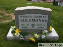 Dr Maurice Cochran "sollie" Solomon