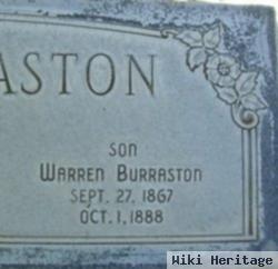 Warren Burraston