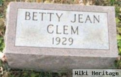 Betty Jean Clem