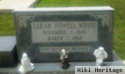 Sarah Carolina Powell White