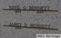 Estil G. Bennett