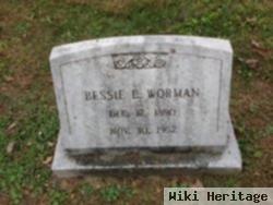 Bessie E. Worman