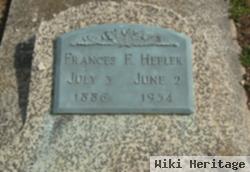 Frances F Philpott Hepler