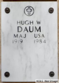 Major Hugh W Daum