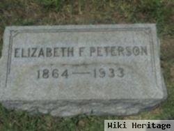 Elizabeth F Simson Peterson