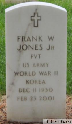 Frank W Jones, Jr