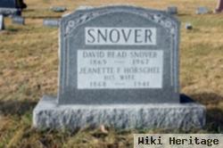 Jeanette F. Horschel Snover