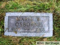 Marie W Osborne