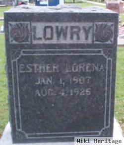 Esther Lorena Lowry