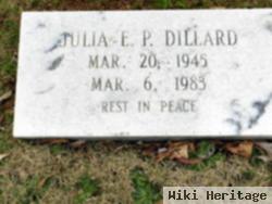 Julia E. P. Dillard