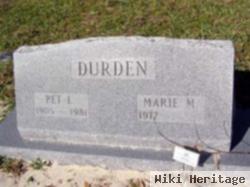 Marie M. Durden