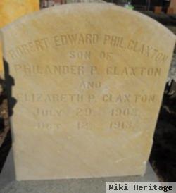 Robert Edward Phil. Claxton